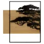 PANEL ŚCIENNY LAGOS FERRO E WOOD ZESTAW 3 SZT 204X2X80 cm (72X2X80-60X2X80)